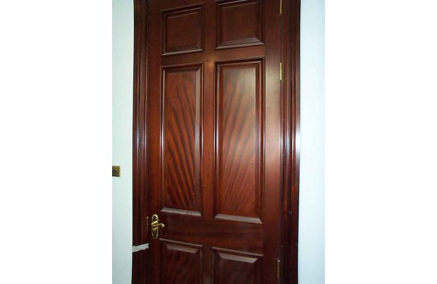 Utile Mahogany Panelled Door